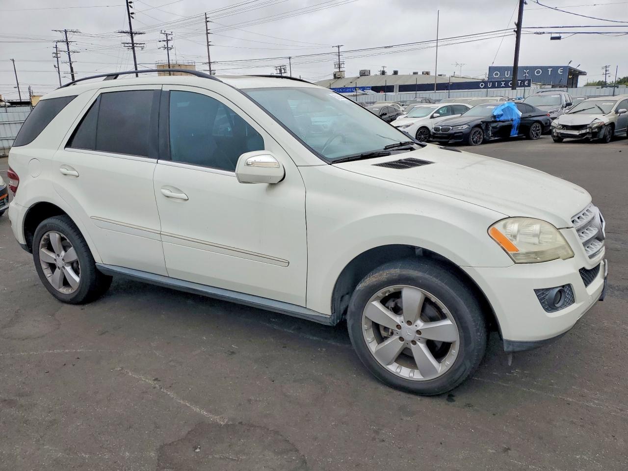 2010 Mercedes-benz Ml 350 Белый vin: 4JGBB5GB9AA537531