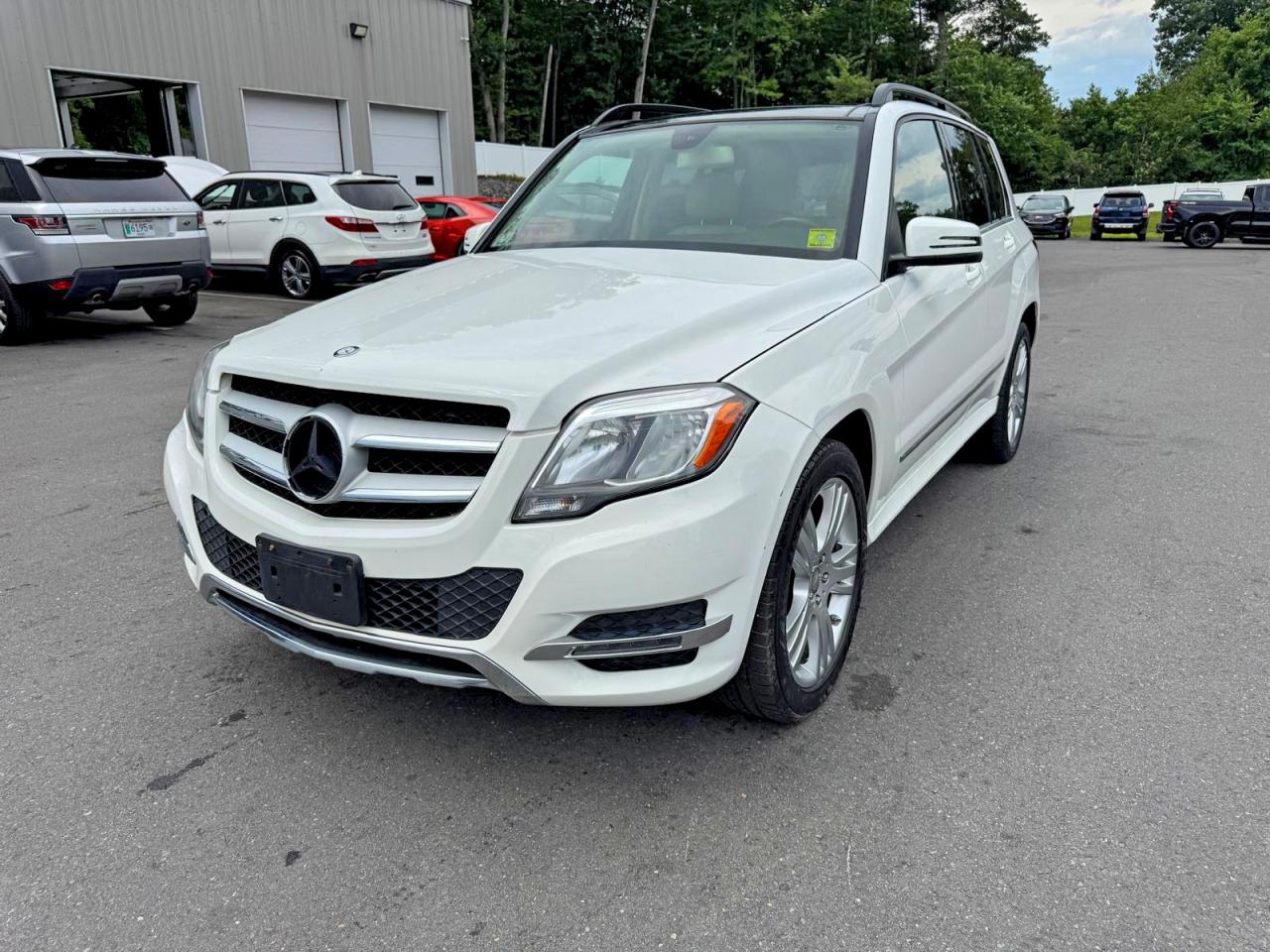 2015 Mercedes-benz Glk 350 4matic White vin: WDCGG8JB6FG413091