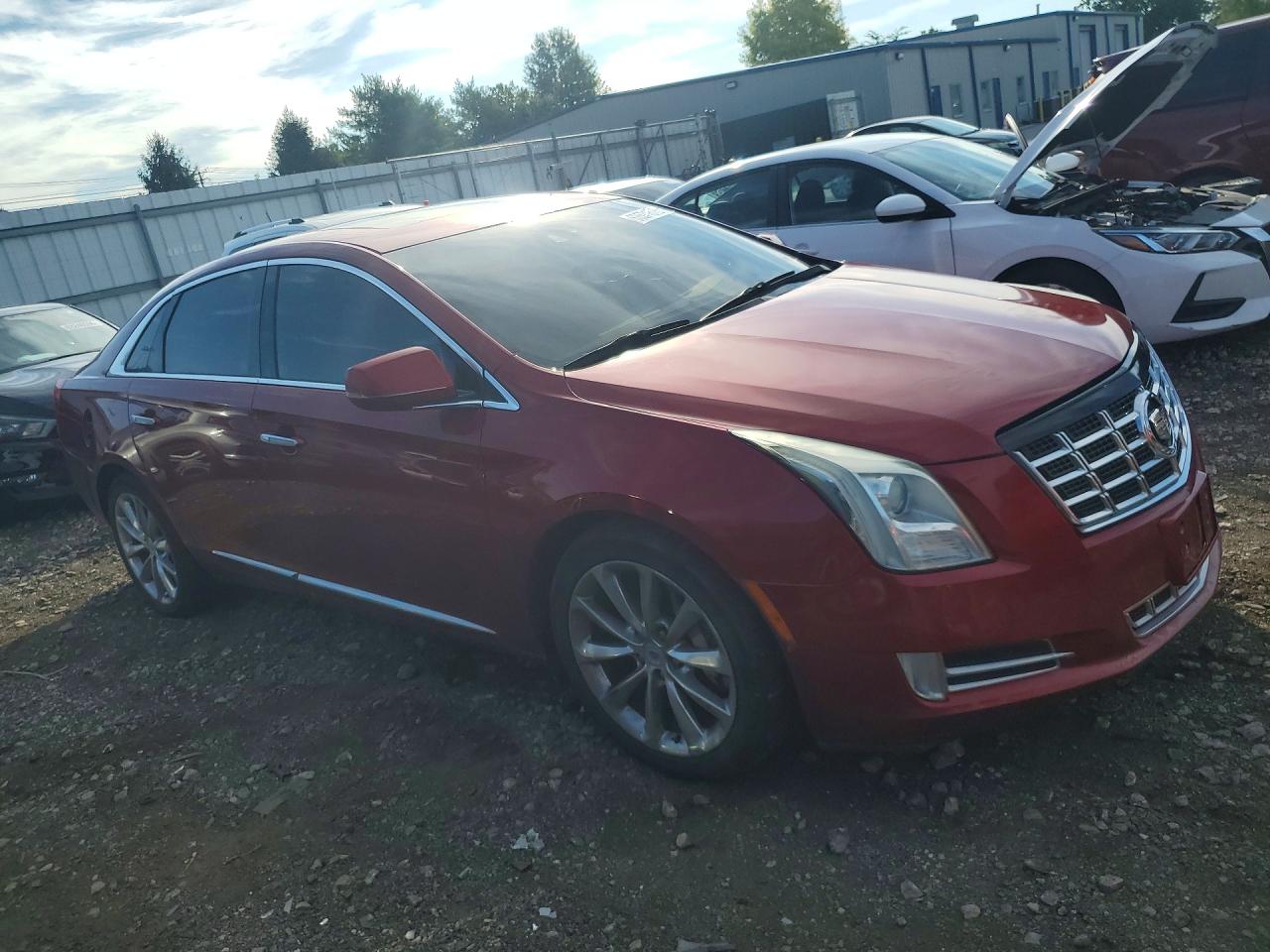 2013 Cadillac Xts Premium Collection Red vin: 2G61S5S36D9160983