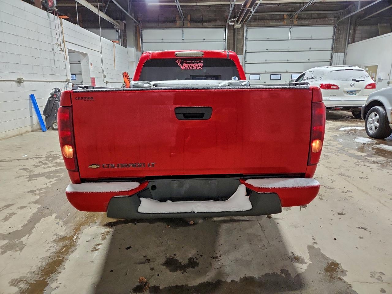 2009 Chevrolet Colorado Красный vin: 1GCCS149998126846