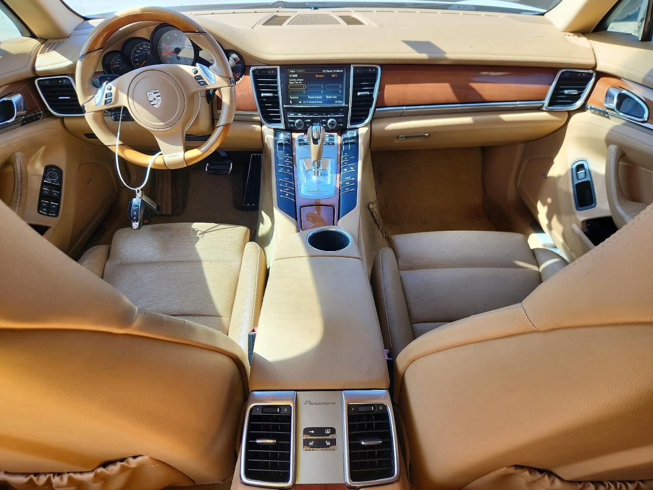2012 Porsche Panamera S White vin: WP0AB2A73CL060024