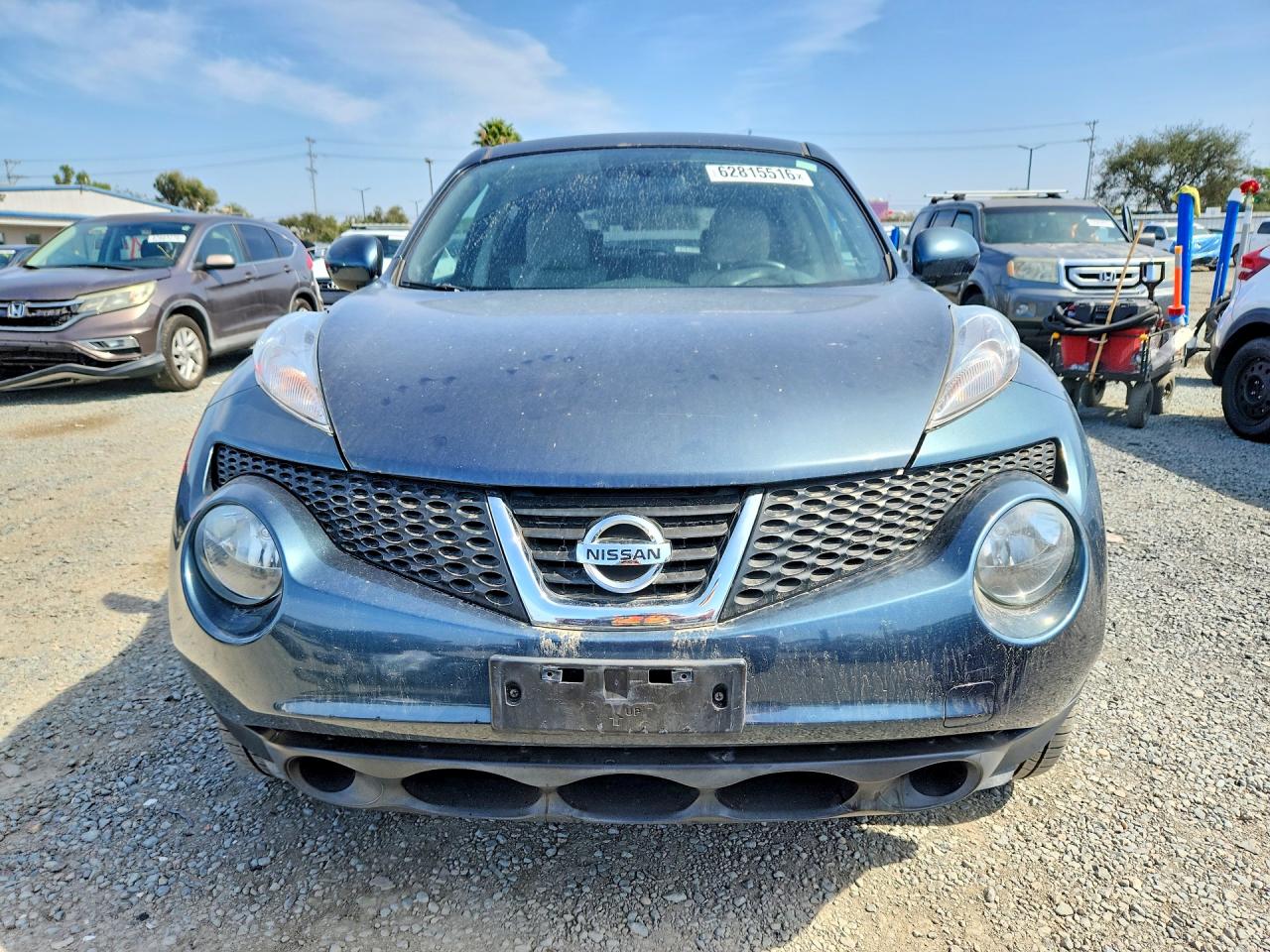 2014 Nissan Juke Sv Blue vin: JN8AF5MRXET354157