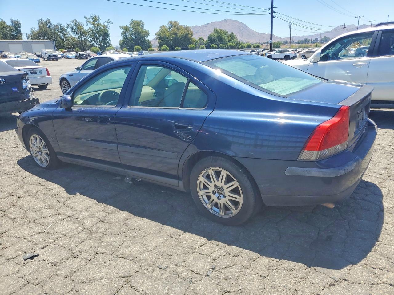 2003 Volvo S60 Blue vin: YV1RS64A132264385