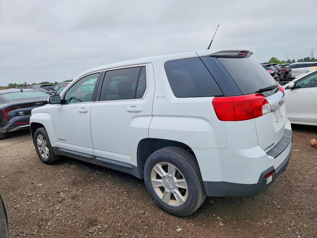 2012 Gmc Terrain Sle Белый vin: 2GKALMEK5C6386251