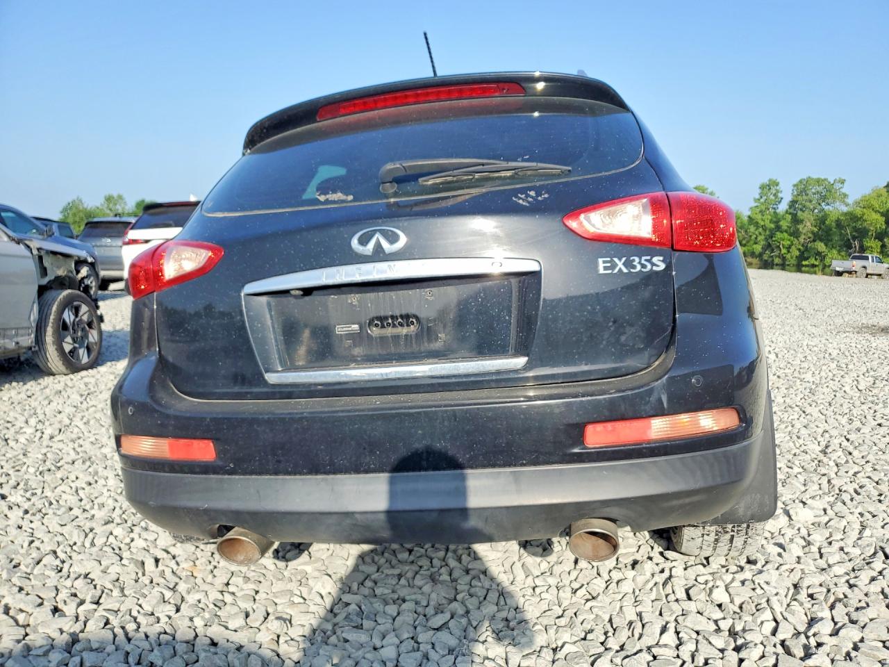 2012 Infiniti Ex35 Base Black vin: JN1AJ0HR7CM450037