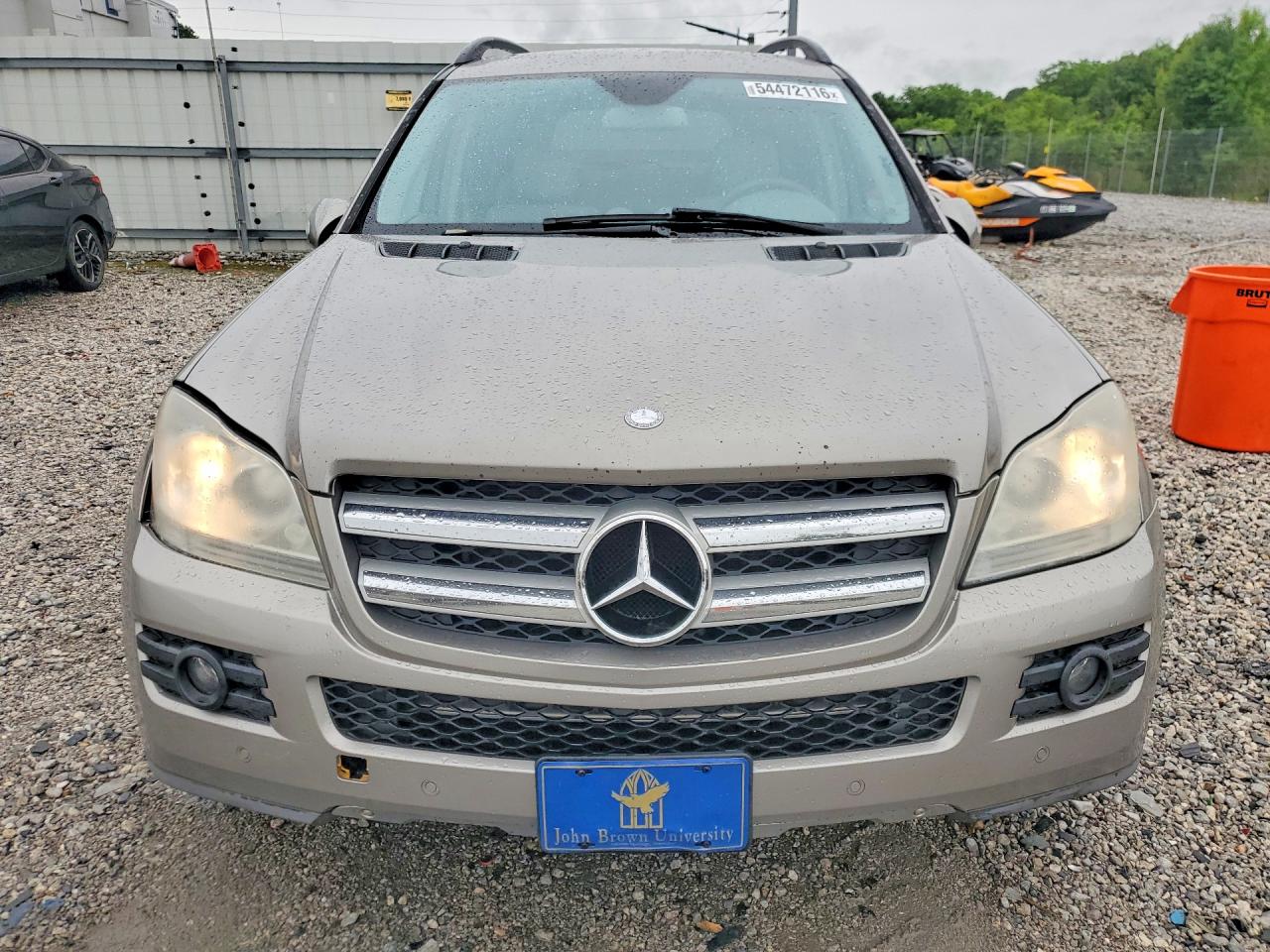 2008 Mercedes-benz Gl 450 4matic Серый vin: 4JGBF71E58A407260
