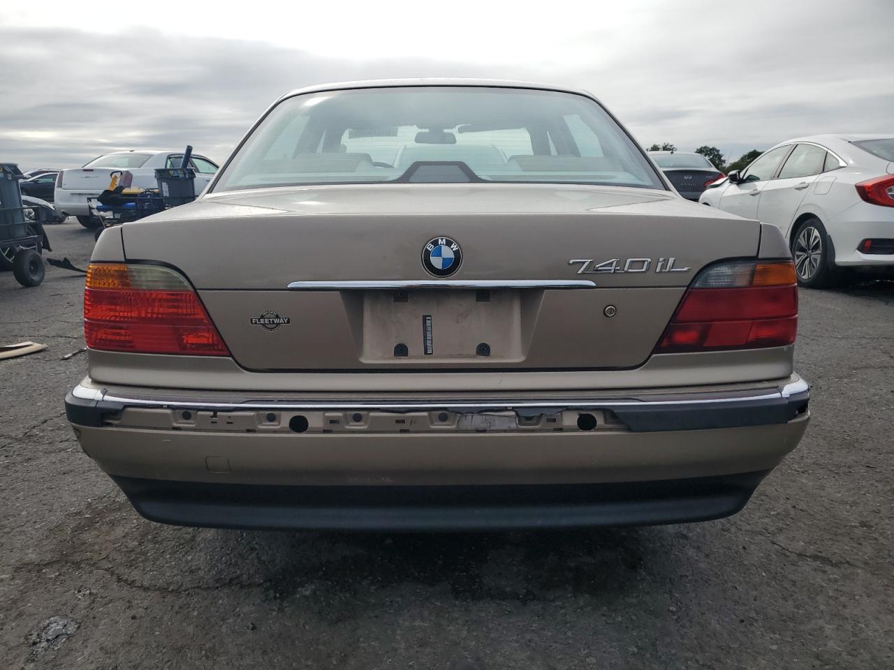 2000 Bmw 740 Il Tan vin: WBAGH8341YDP14936