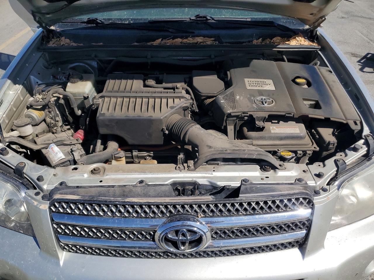 2006 Toyota Highlander Hybrid Серебряный vin: JTEEW21A760009340