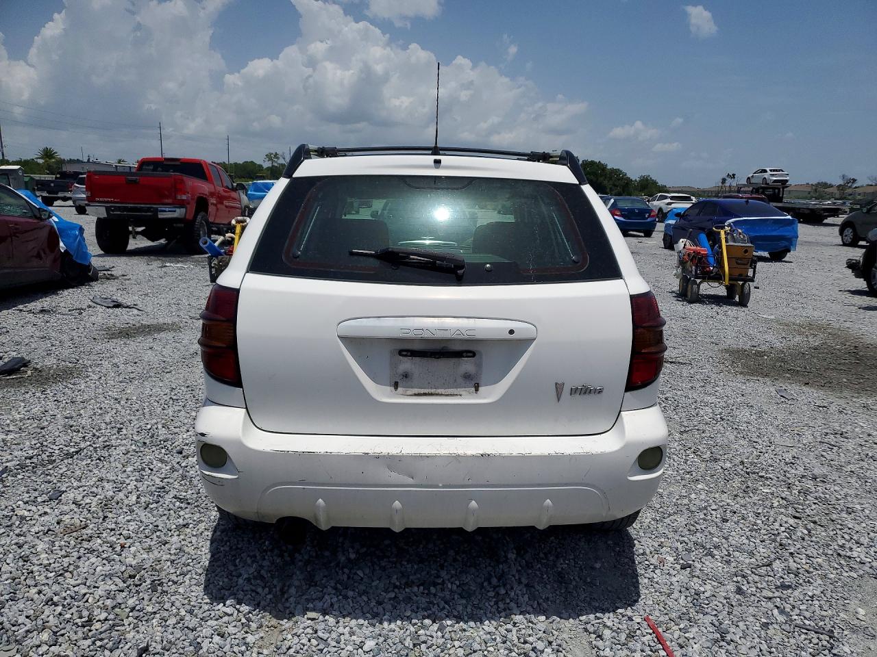 2004 Pontiac Vibe White vin: 5Y2SL62814Z461201