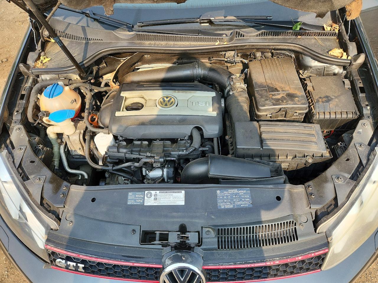 2011 Volkswagen Gti Black vin: WVWHV7AJ4BW039954