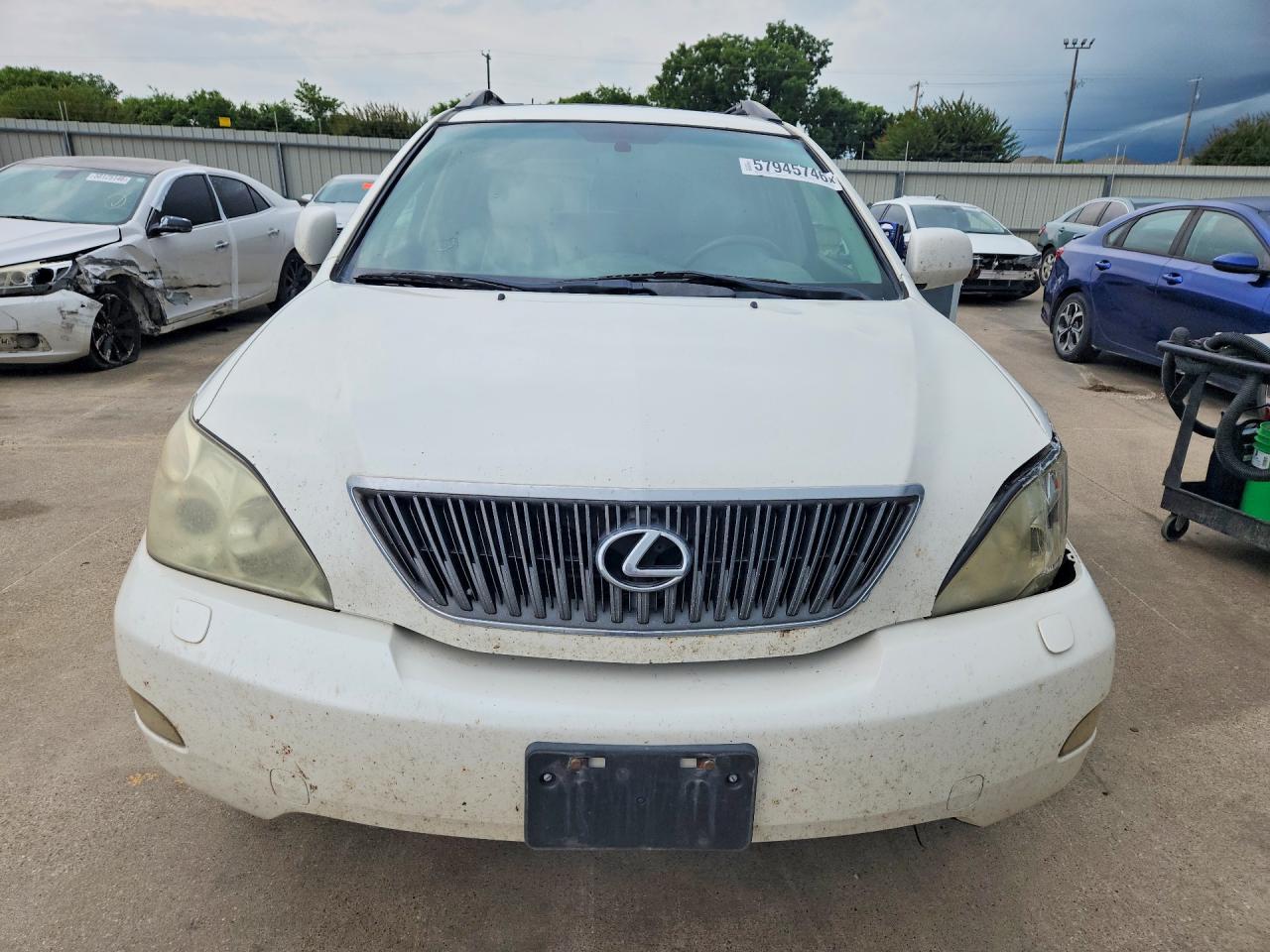 2004 Lexus Rx 330 White vin: JTJHA31U840065166