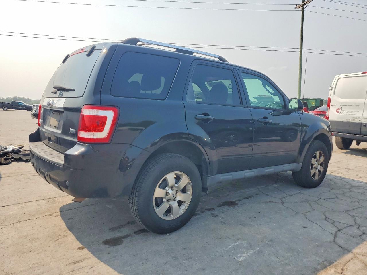 2012 Ford Escape Limited Black vin: 1FMCU0EG2CKC05380