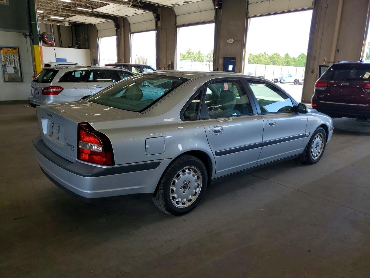 1999 Volvo S80 Silver vin: YV1TS97D1X1006246