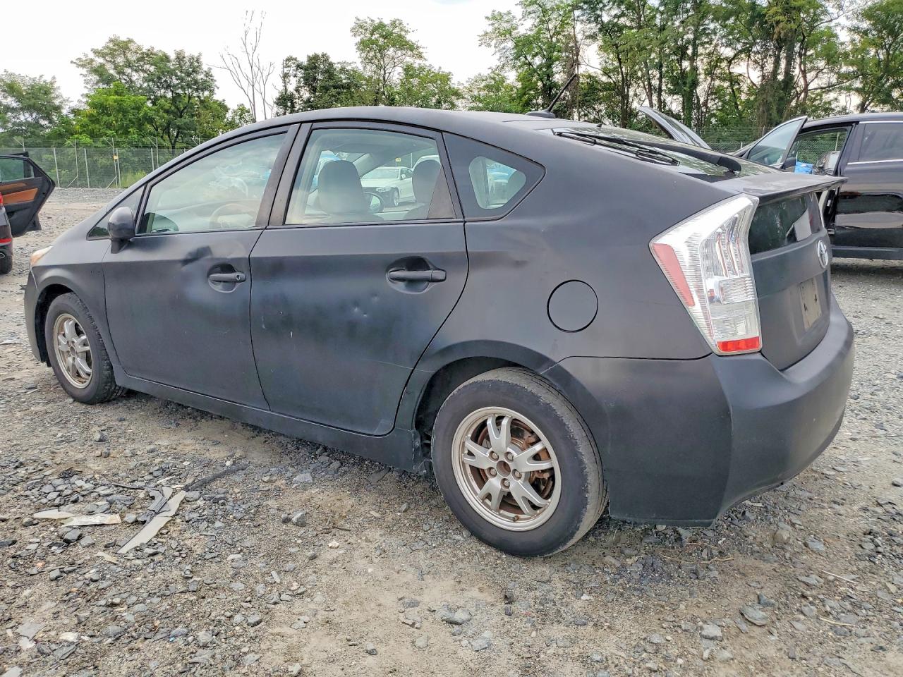 2011 Toyota Prius Two Black vin: JTDKN3DU9B0274650