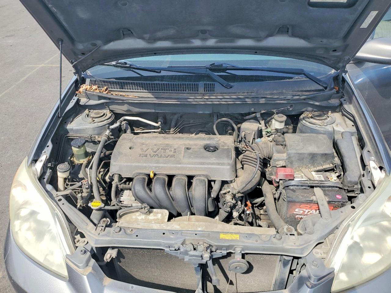 2005 Toyota Matrix Xr Gray vin: 2T1LR32E85C499706