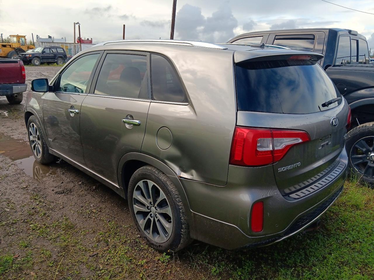 2014 Kia Sorento Sx Gray vin: 5XYKWDA70EG460724