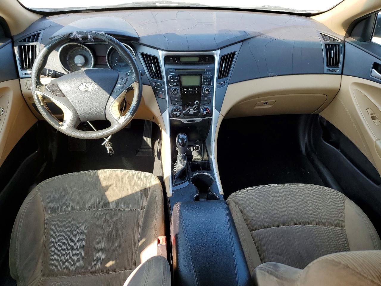 2011 Hyundai Sonata Gls White vin: 5NPEB4AC1BH062934