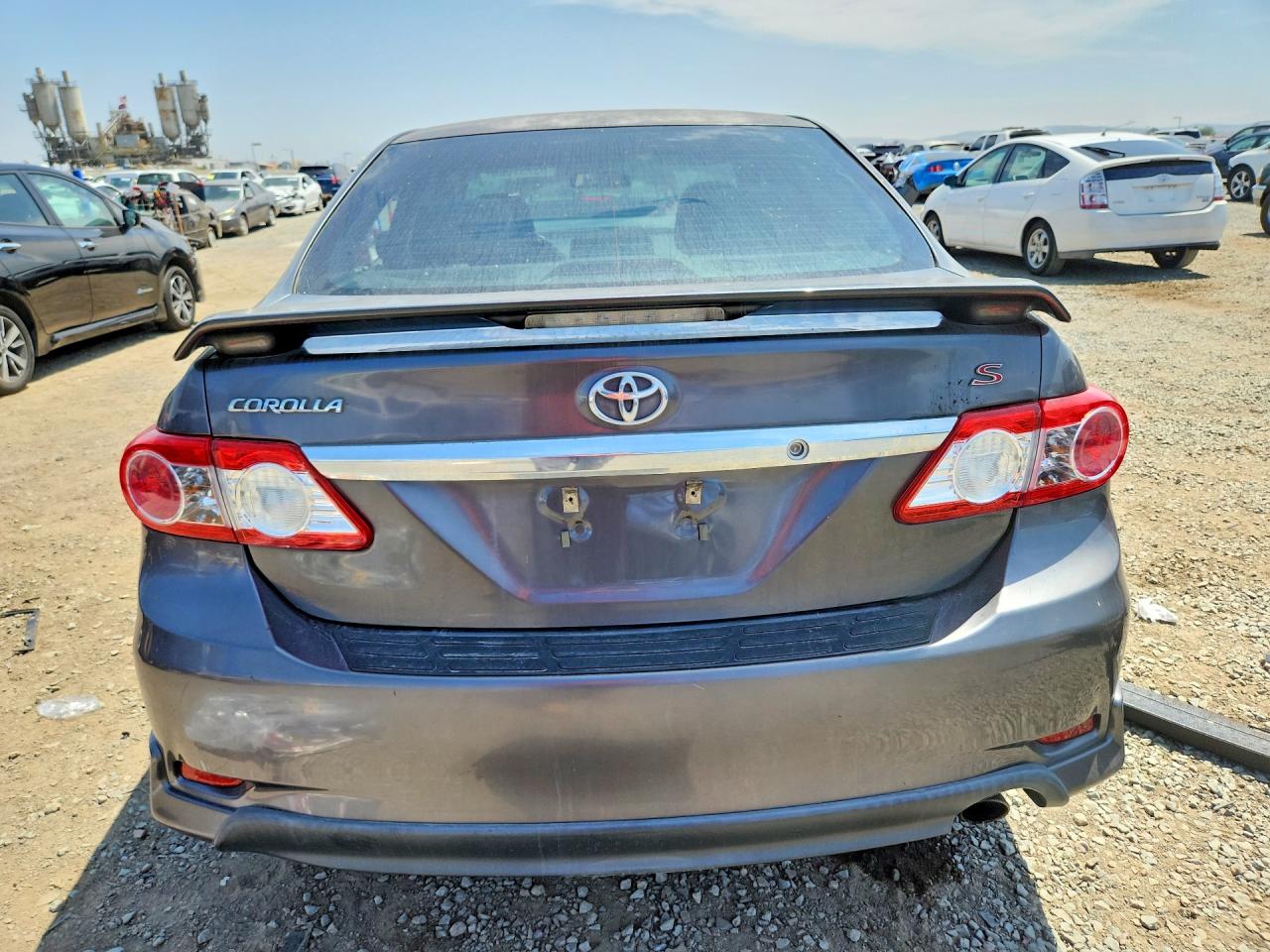 2012 Toyota Corolla S Серый vin: 5YFBU4EE5CP053506