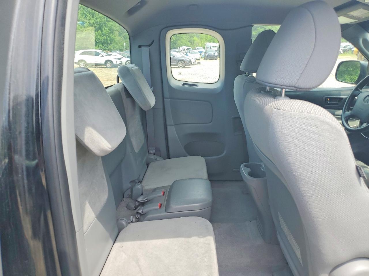 2010 Toyota Tacoma Access Cab Black vin: 5TEUU4EN8AZ697808