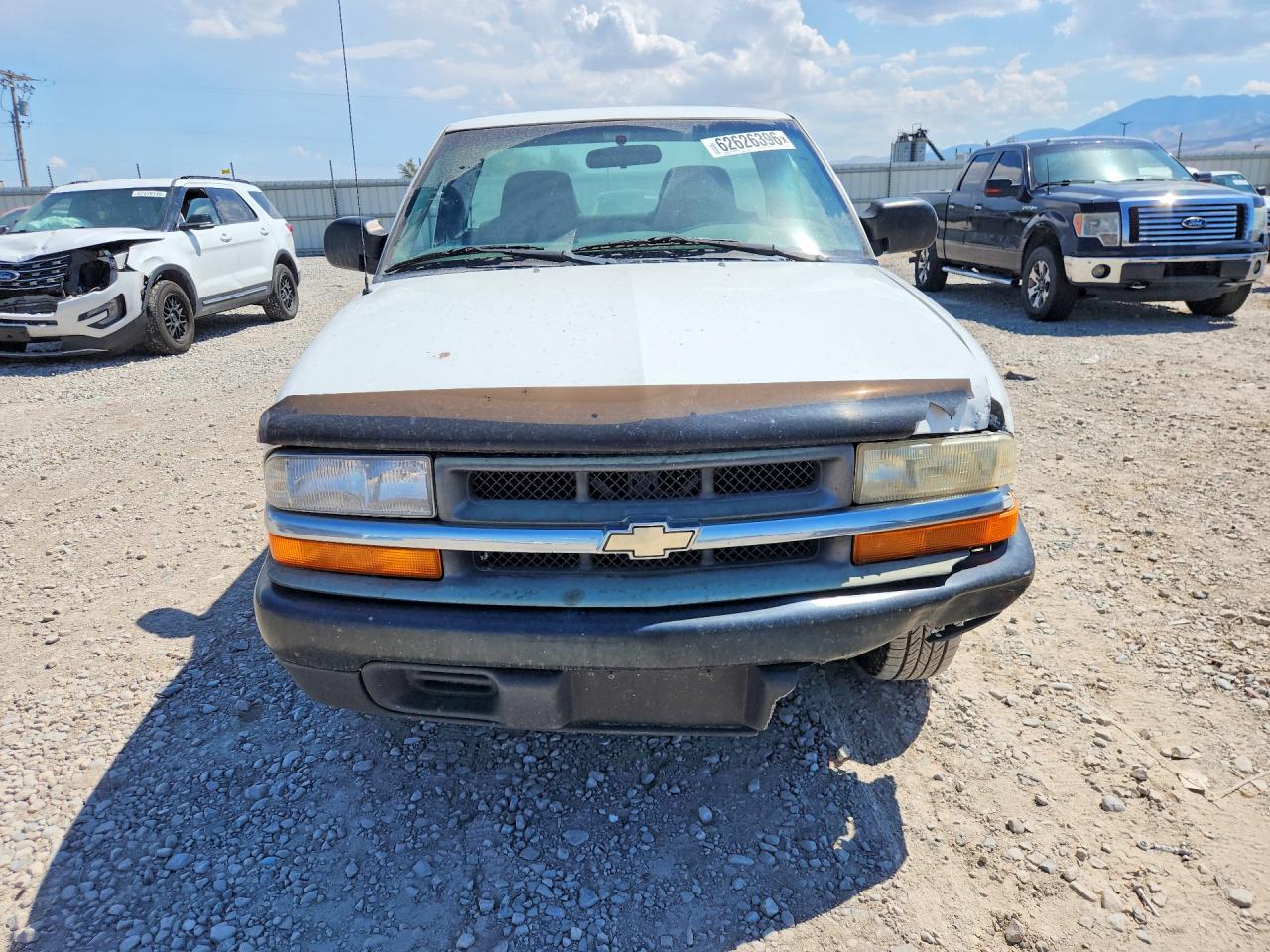 2000 Chevrolet S Truck S10 White vin: 1GCCS14W5YK168969