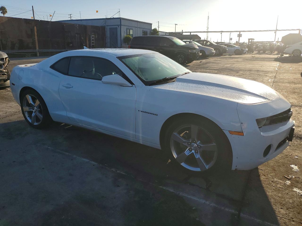 2012 Chevrolet Camaro Lt White vin: 2G1FC1E39C9195691