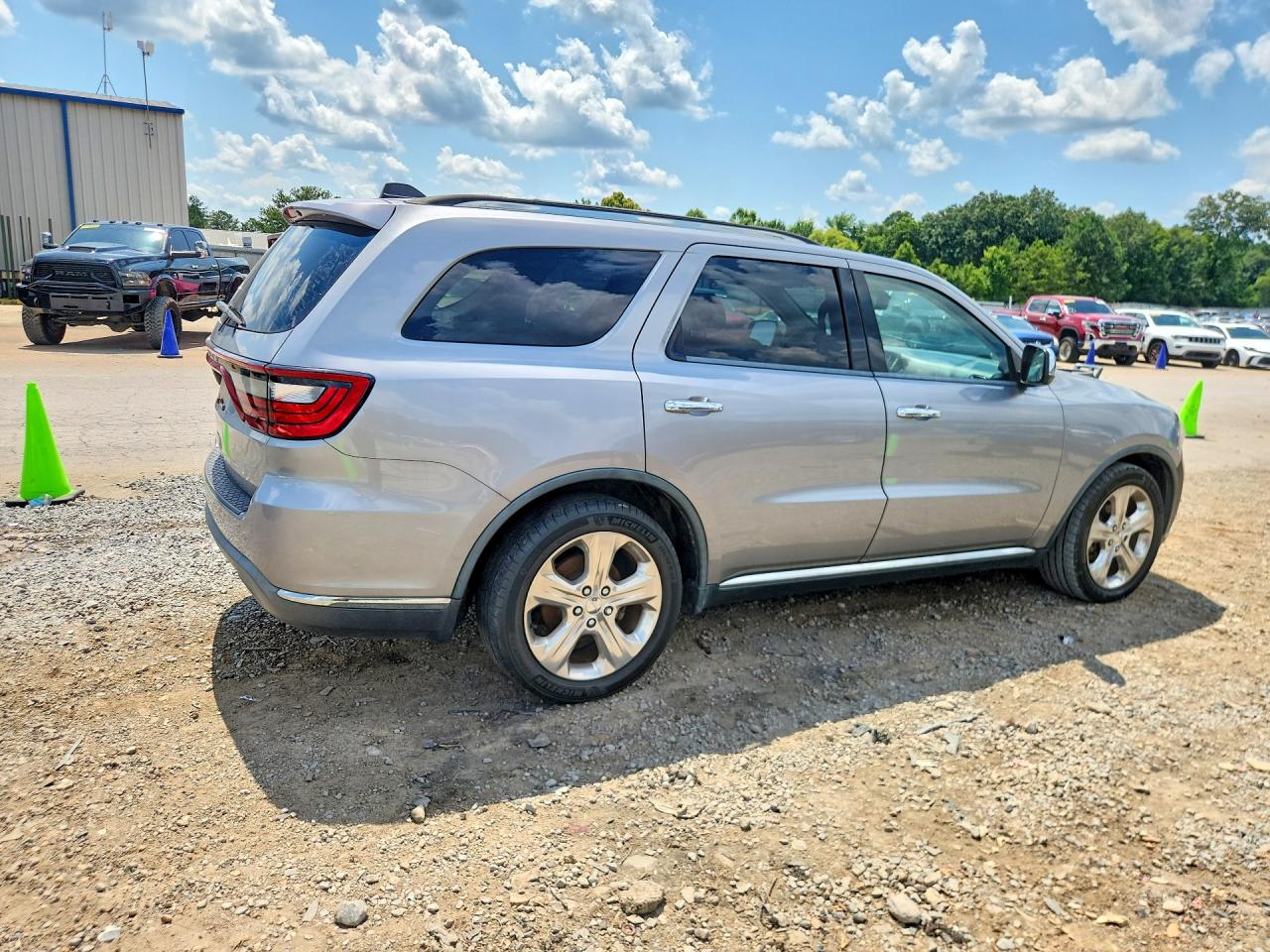 2015 Dodge Durango Sxt Silver vin: 1C4RDHAG5FC127663