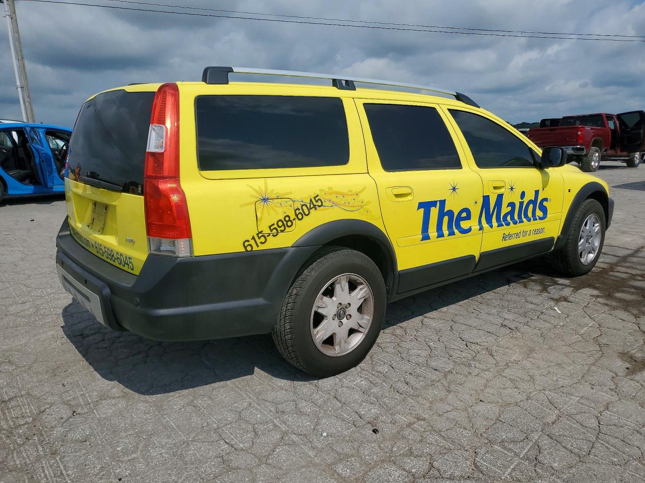 2006 Volvo Xc70 Yellow vin: YV4SZ592361211371