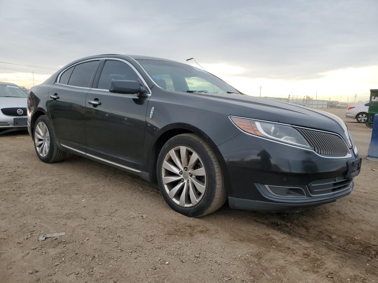 2014 Lincoln Mks Черный vin: 1LNHL9DKXEG607141