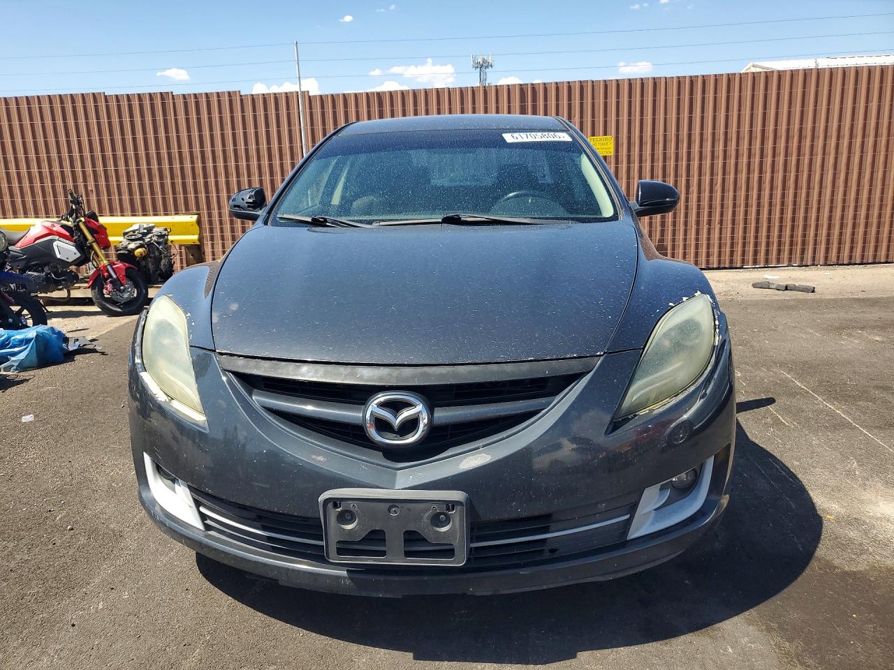 2012 Mazda 6 I Gray vin: 1YVHZ8DH0C5M32404