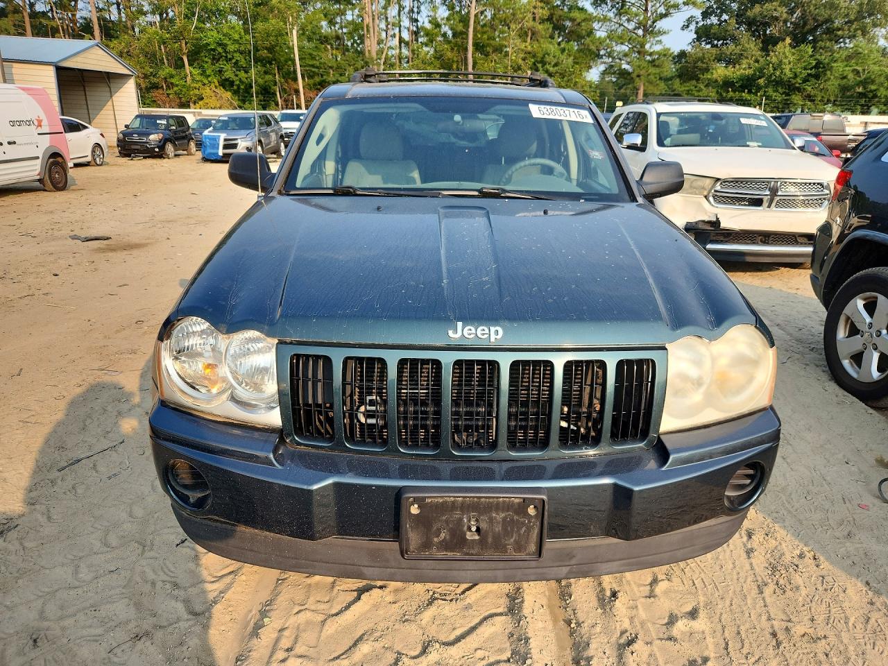 2006 Jeep Grand Cherokee Laredo Green vin: 1J4GR48K46C108222