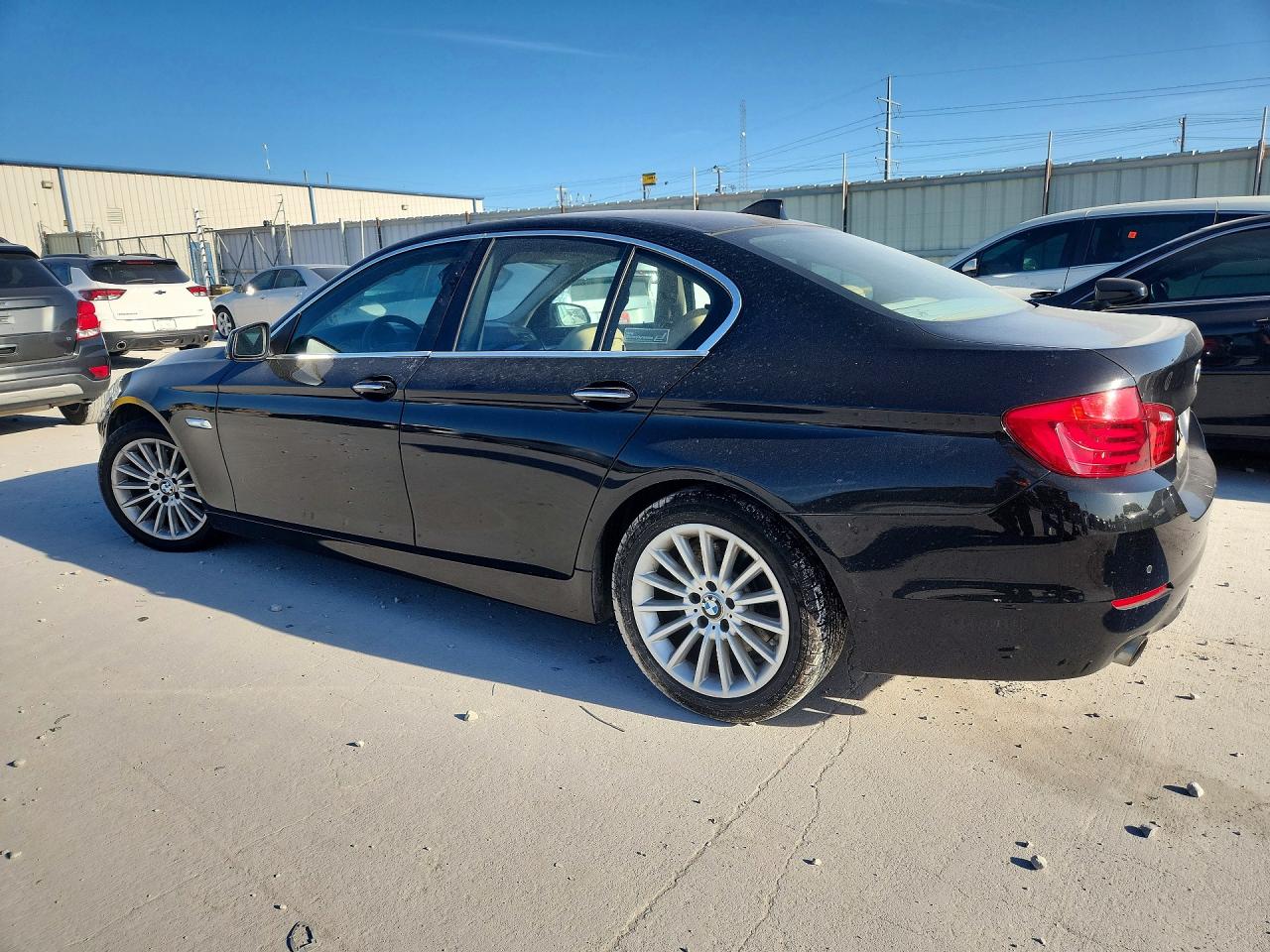 2011 Bmw 535 I Black vin: WBAFR7C56BC605784