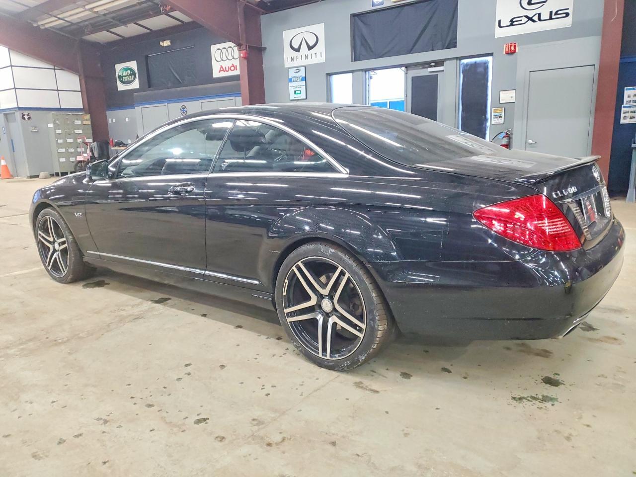 2012 Mercedes-benz Cl 600 Черный vin: WDDEJ7GB7CA028644