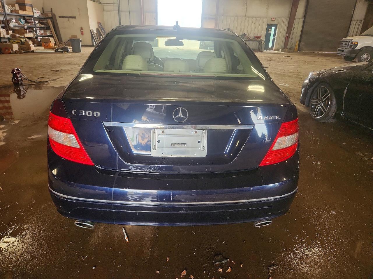 2008 Mercedes-benz C 300 4matic Blue vin: WDDGF81X18F068412