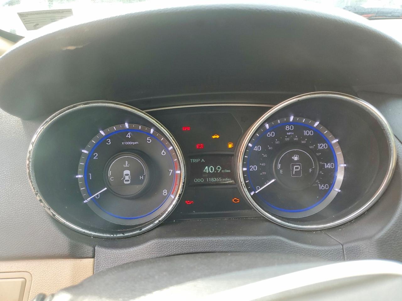 2013 Hyundai Sonata Gls Blue vin: 5NPEB4AC0DH784902