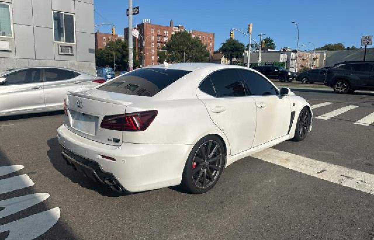 2008 Lexus Is-f White vin: JTHBP262485000699