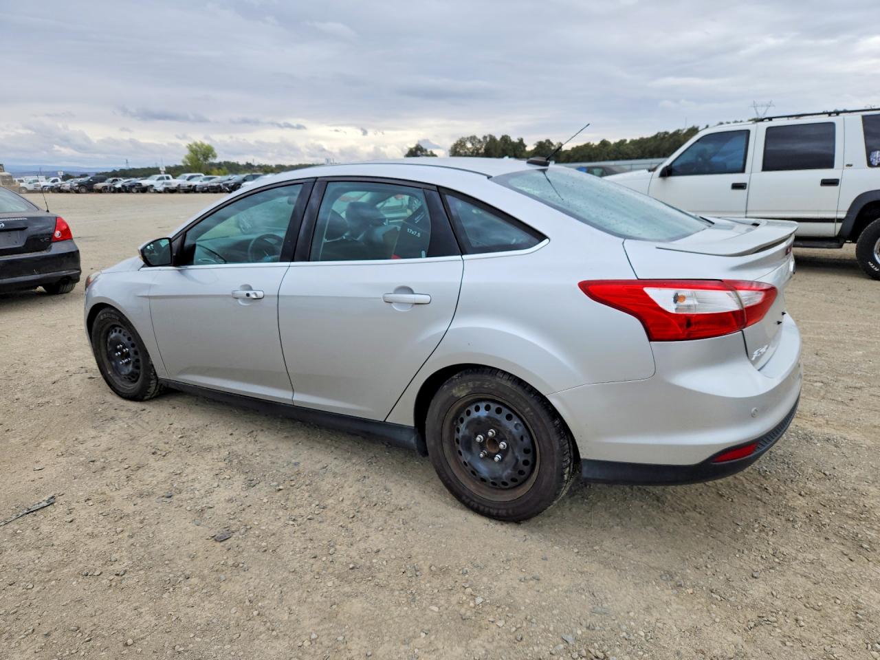 2013 Ford Focus Titanium Silver vin: 1FADP3J25DL249340