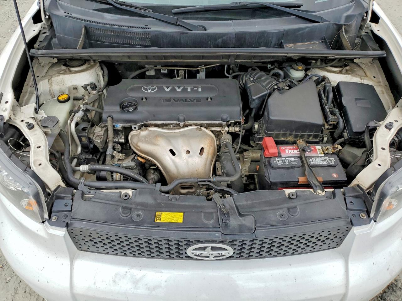 2009 Toyota Scion Xb White vin: JTLKE50E491077677