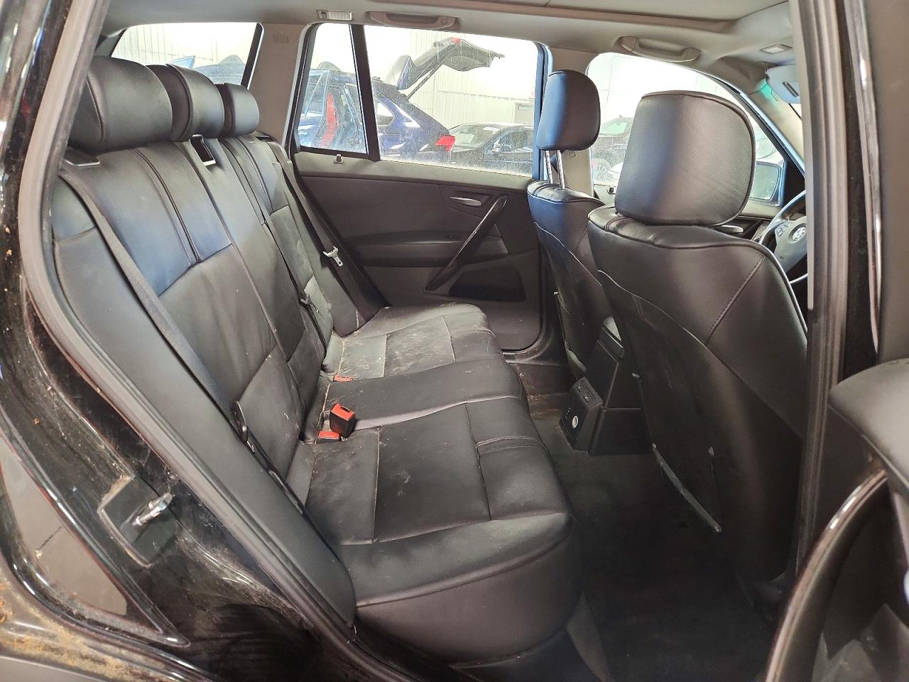 2007 Bmw X3 3.0si Black vin: WBXPC93447WF09904