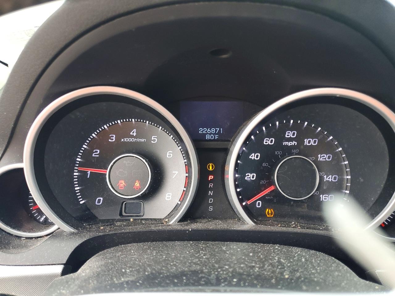 2010 Acura Tl Черный vin: 19UUA9F58AA005711