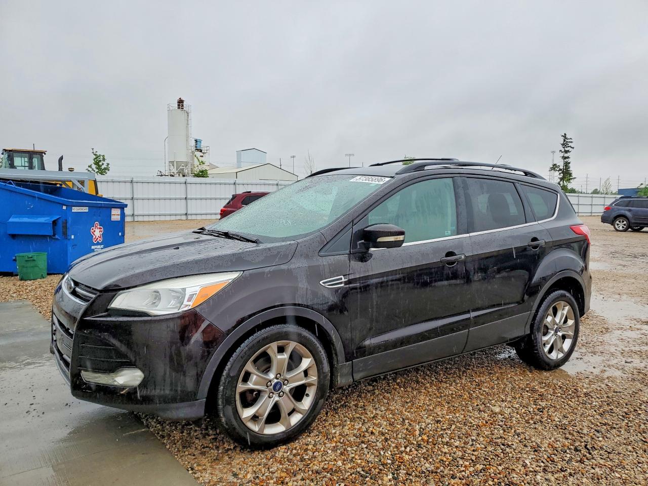 2013 Ford Escape Sel Brown vin: 1FMCU9HX0DUB21547