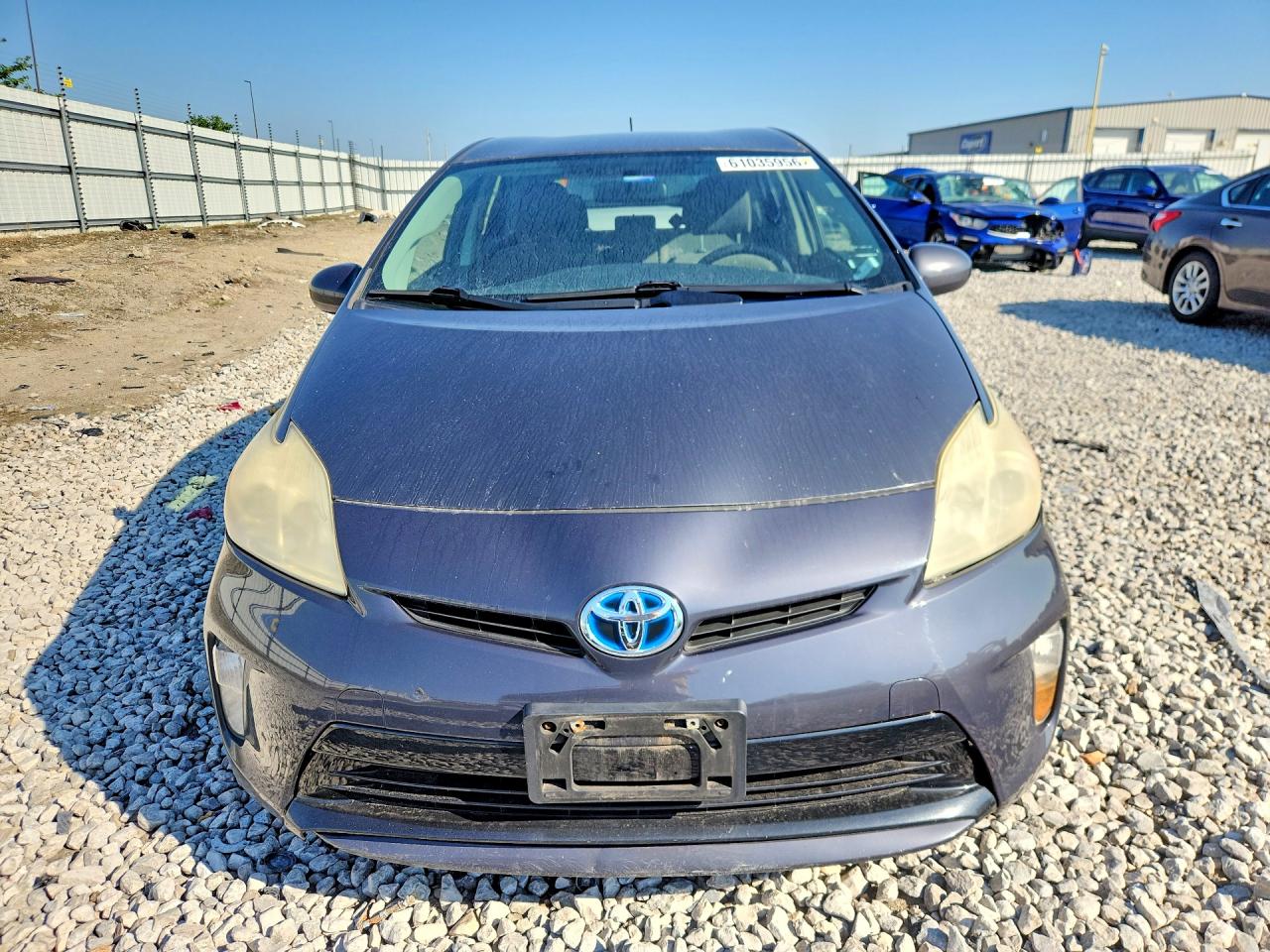 2014 Toyota Prius Two Gray vin: JTDKN3DU5E1742629