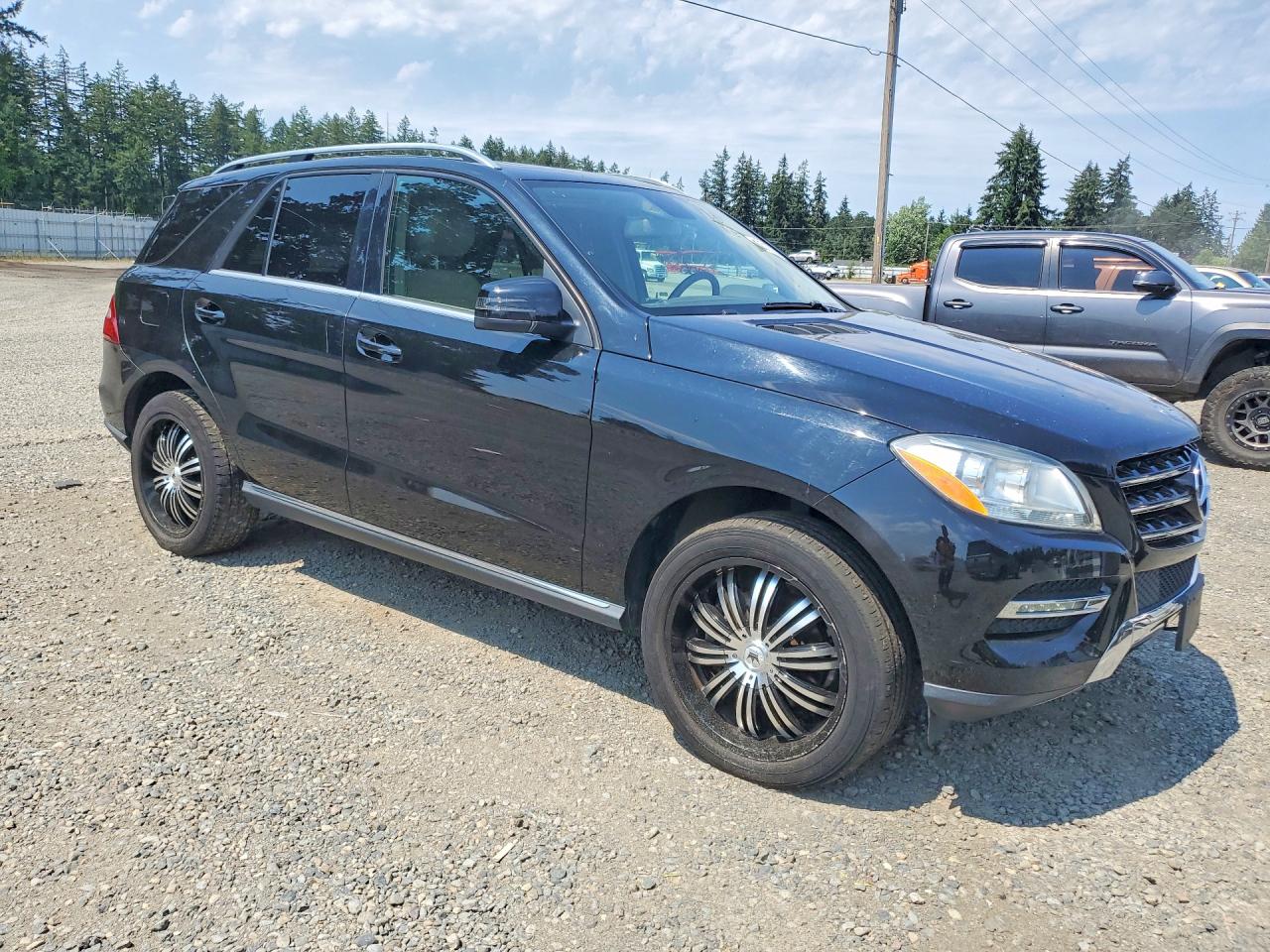 2013 Mercedes-benz Ml 350 4matic Black vin: 4JGDA5HB5DA130532