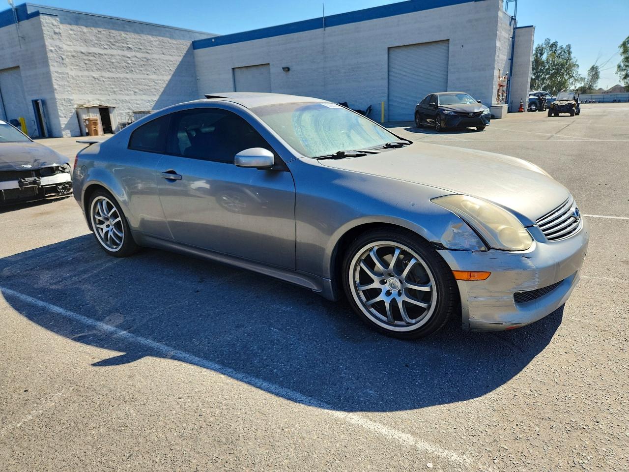 2006 Infiniti G35 Base Gray vin: JNKCV54E16M722109
