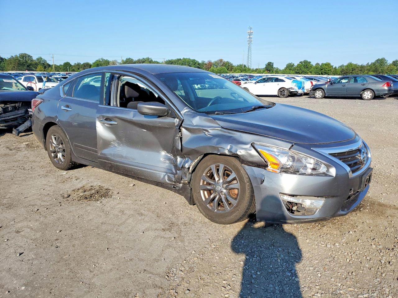 2015 Nissan Altima 2.5 S Gray vin: 1N4AL3AP0FC582378
