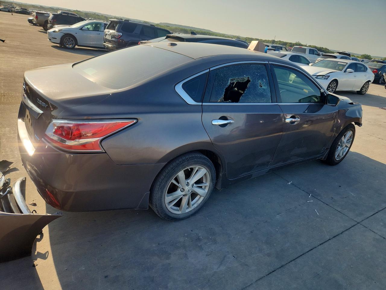 2014 Nissan Altima 2.5 Sv Gray vin: 1N4AL3AP0EC158665