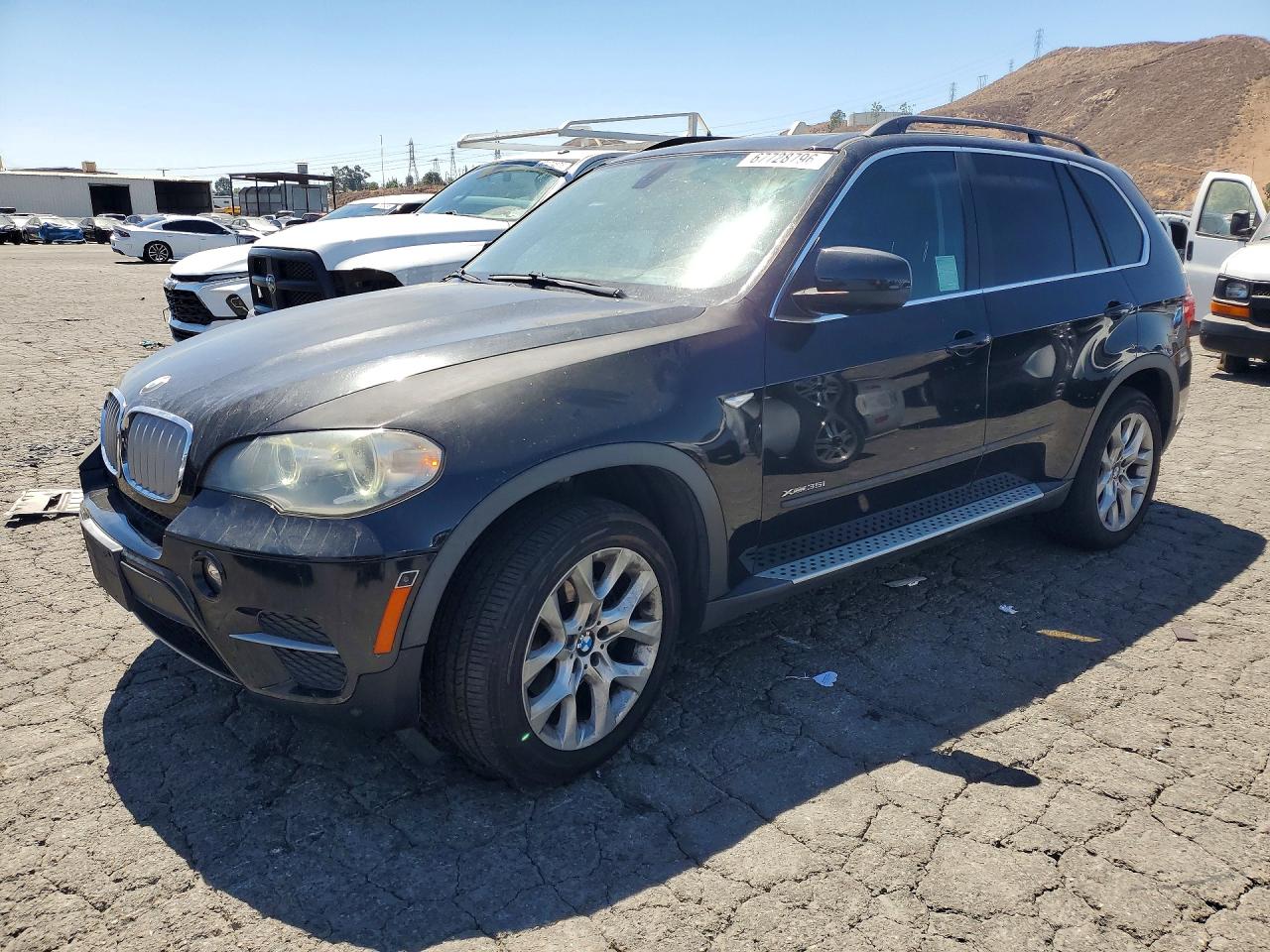 2013 Bmw X5 Xdrive35i Black vin: 5UXZV4C51D0G56237