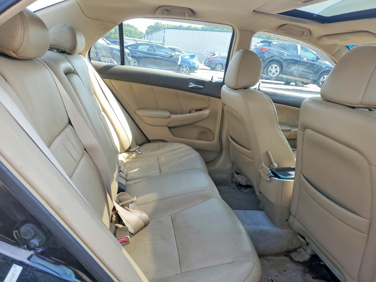 2005 Honda Accord Ex Black vin: 1HGCM56825A005747