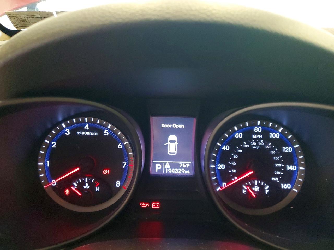 2015 Hyundai Santa Fe Sport 2.4l Red vin: 5XYZUDLB2FG252092