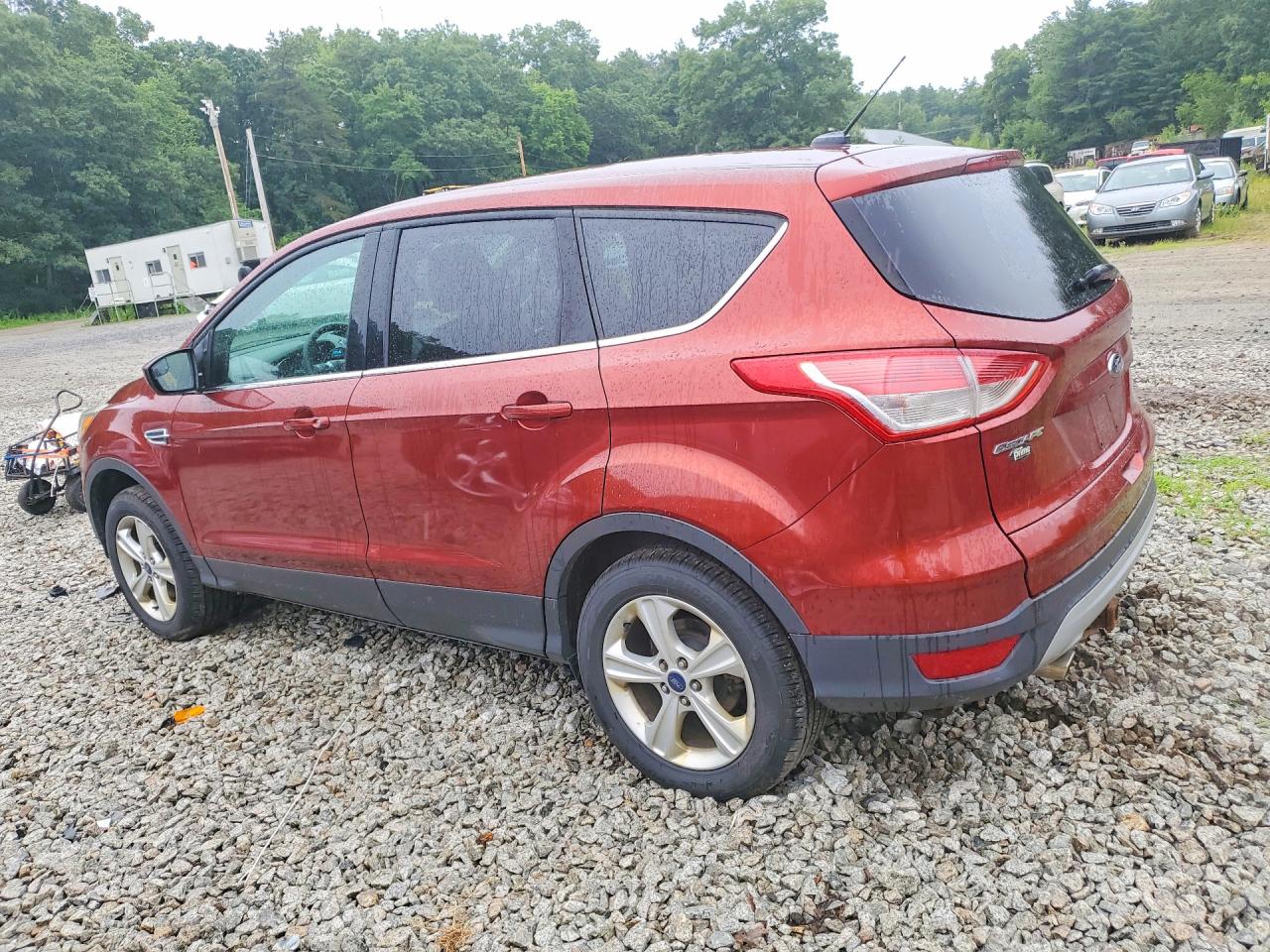 2015 Ford Escape Se Red vin: 1FMCU9GX5FUC84912