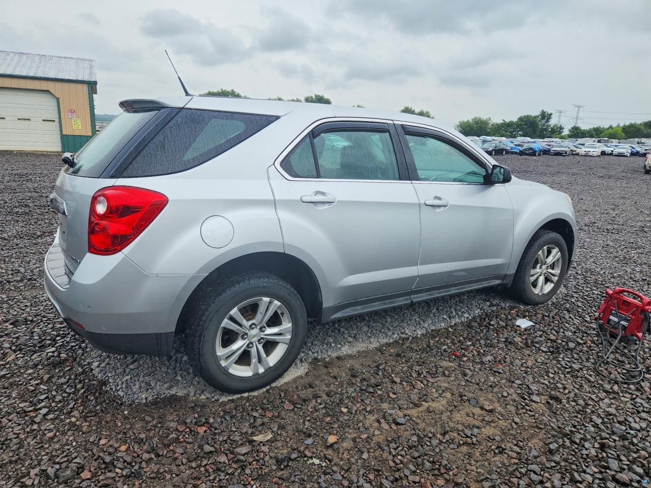 2012 Chevrolet Equinox Ls Серебряный vin: 2GNALBEK7C1257352